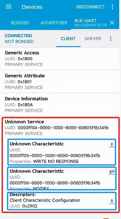 低功耗藍(lán)牙開發(fā) 調(diào)試APP(nRF Connect、BLE調(diào)試助手、LightBlue) 云里物里