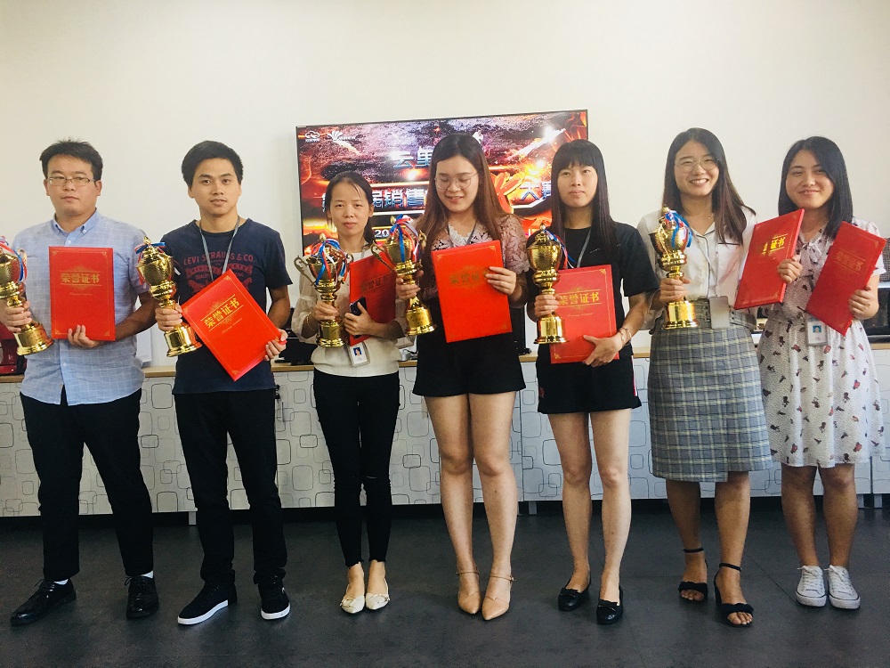 云里物里2018年第二屆銷售業績PK大賽總結暨頒獎典禮順利舉行