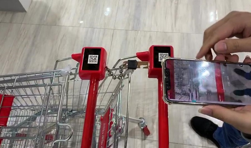 有了購物車智能鎖,購物車管理so easy!