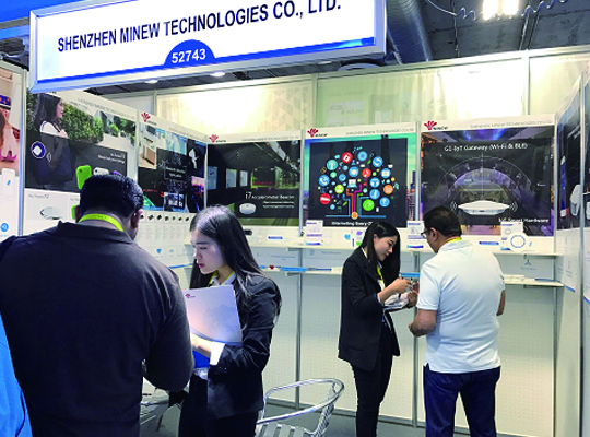 美國CES召開,創新微全線產品亮相受熱捧